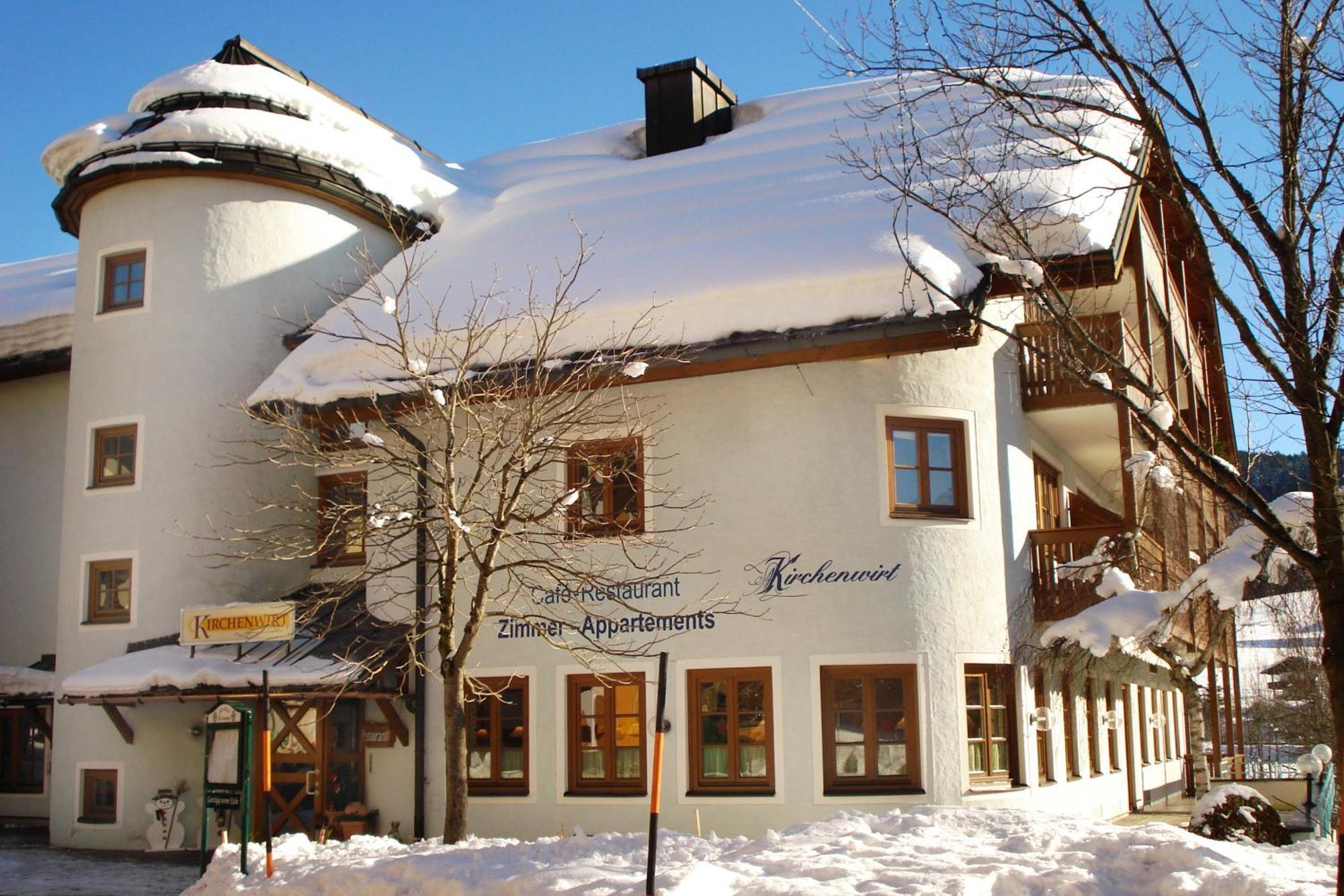 Dachstein West Hotel Gmbh-Kirchenwirt Russbach Russbach am Pass Gschuett Exterior photo